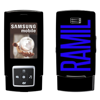   «Ramil»   Samsung E950