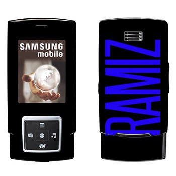   «Ramiz»   Samsung E950