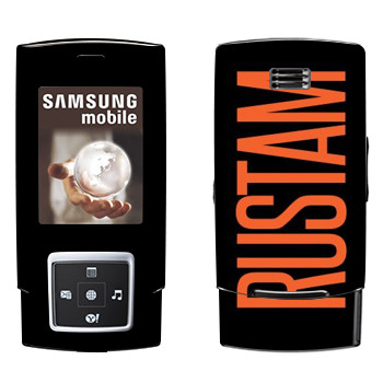   «Rustam»   Samsung E950