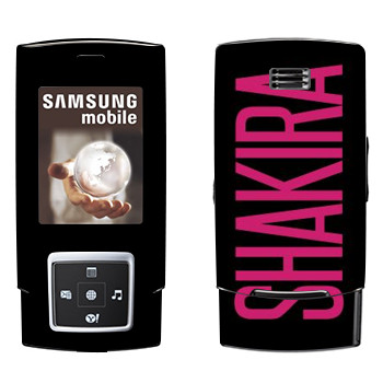   «Shakira»   Samsung E950