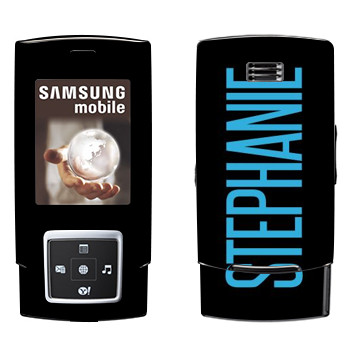   «Stephanie»   Samsung E950