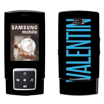   «Valentin»   Samsung E950