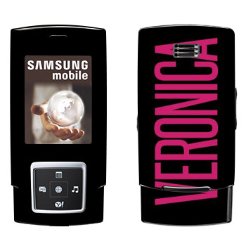   «Veronica»   Samsung E950