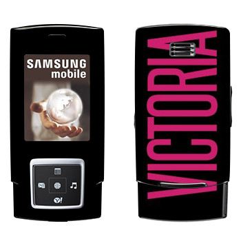   «Victoria»   Samsung E950