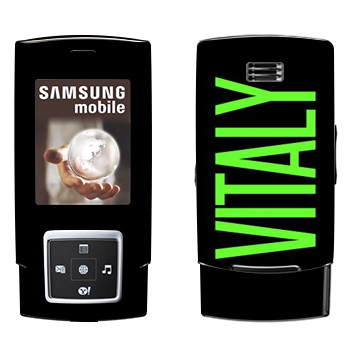  «Vitaly»   Samsung E950