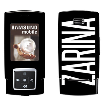   «Zarina»   Samsung E950
