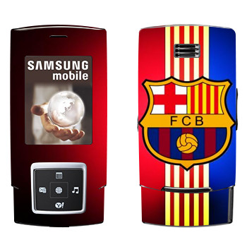   «Barcelona stripes»   Samsung E950