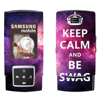   «Keep Calm and be SWAG»   Samsung E950
