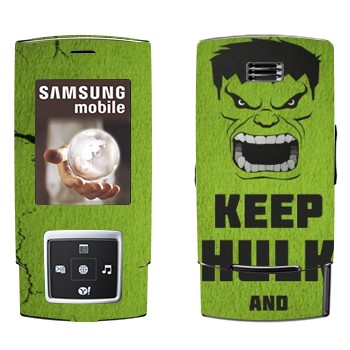   «Keep Hulk and»   Samsung E950