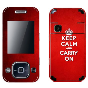   «Keep calm and carry on - »   Samsung F250