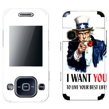   « : I want you!»   Samsung F250