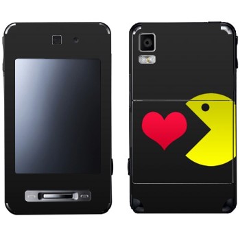   «I love Pacman»   Samsung F480