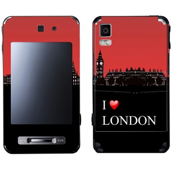   «I love London»   Samsung F480