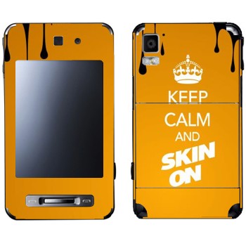   «Keep calm and Skinon»   Samsung F480