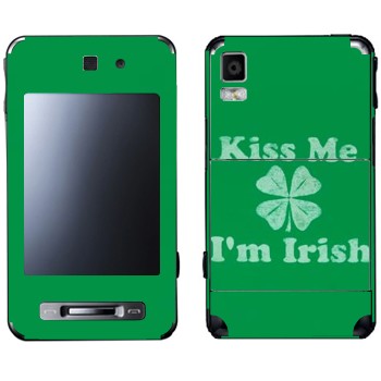   «Kiss me - I'm Irish»   Samsung F480