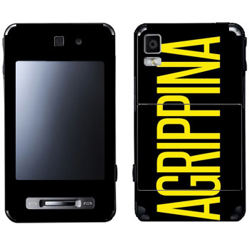   «Agrippina»   Samsung F480