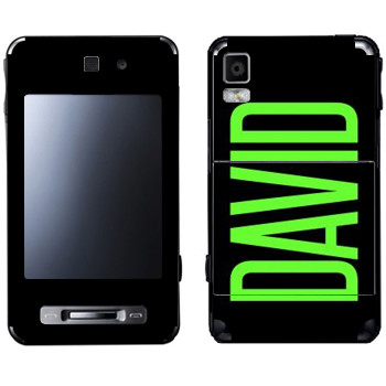   «David»   Samsung F480