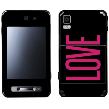   «Love»   Samsung F480