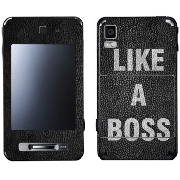   « Like A Boss»   Samsung F480