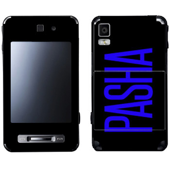   «Pasha»   Samsung F480