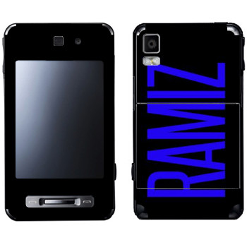   «Ramiz»   Samsung F480
