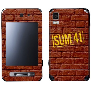   «- Sum 41»   Samsung F480