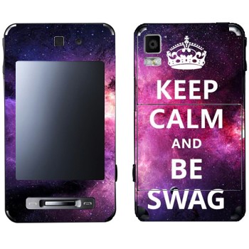   «Keep Calm and be SWAG»   Samsung F480