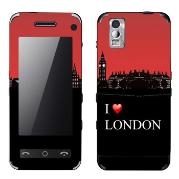   «I love London»   Samsung F490