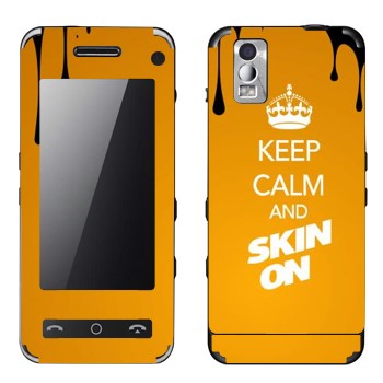   «Keep calm and Skinon»   Samsung F490