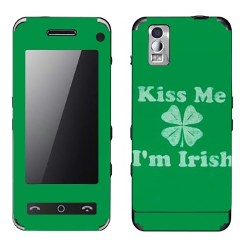   «Kiss me - I'm Irish»   Samsung F490