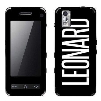   «Leonard»   Samsung F490