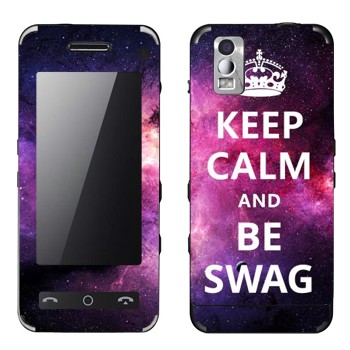   «Keep Calm and be SWAG»   Samsung F490
