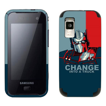   « : Change into a truck»   Samsung F700