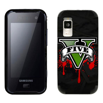   «GTA 5 - logo blood»   Samsung F700
