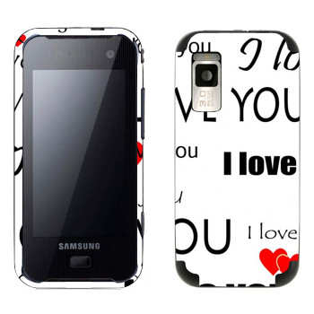   «I Love You -   »   Samsung F700