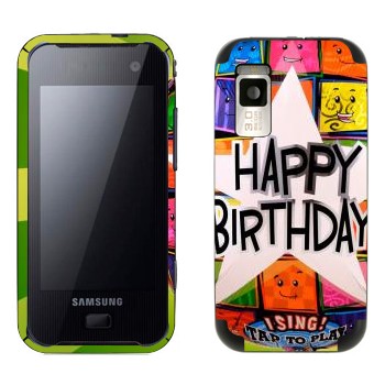   «  Happy birthday»   Samsung F700