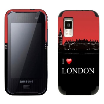   «I love London»   Samsung F700