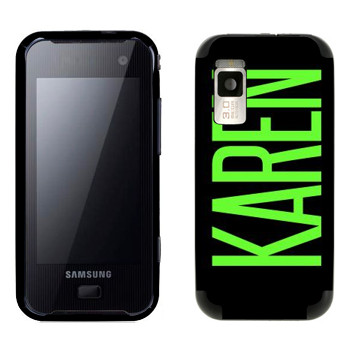   «Karen»   Samsung F700