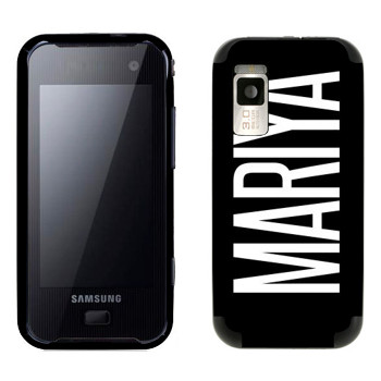   «Mariya»   Samsung F700