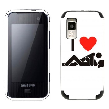   « I love sex»   Samsung F700
