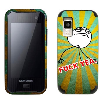   «Fuck yea»   Samsung F700