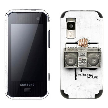   « - No music? No life.»   Samsung F700