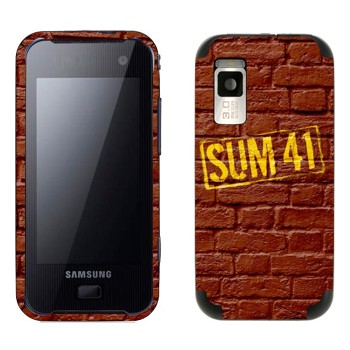   «- Sum 41»   Samsung F700