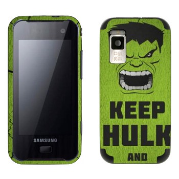   «Keep Hulk and»   Samsung F700