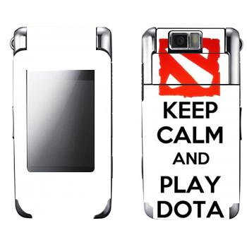   «Keep calm and Play DOTA»   Samsung G400