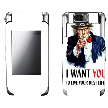   « : I want you!»   Samsung G400