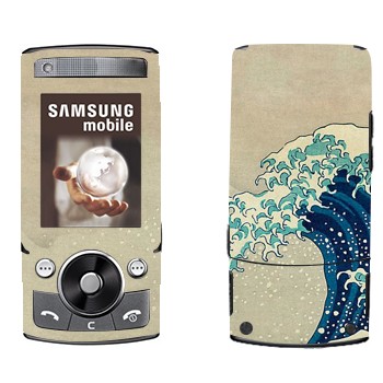   «The Great Wave off Kanagawa - by Hokusai»   Samsung G600