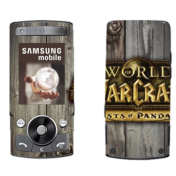   «World of Warcraft : Mists Pandaria »   Samsung G600