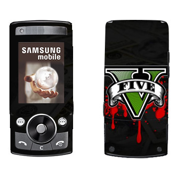   «GTA 5 - logo blood»   Samsung G600