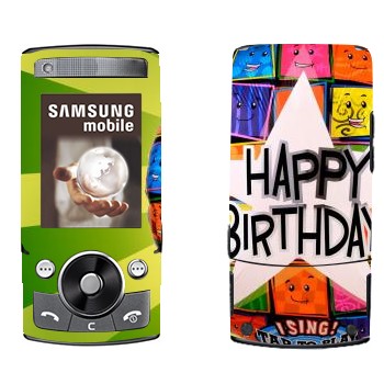   «  Happy birthday»   Samsung G600